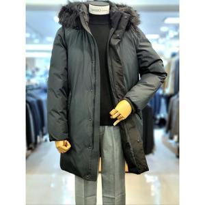 바쏘옴므 세이브존03 바쏘옴므 23FW 폭스 후드 FUR 트리밍 덕 롱패딩 WSAGX4GU52AA