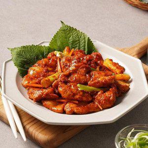 [기타]매콤달콤 국내산 어깨살 양념닭갈비 500g x 4팩