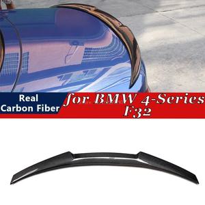리얼 카본 리어 스포일러 범퍼 립 BMW 4시리즈 F33 14-19 2도어 컨버터블