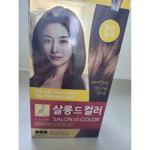 엘라스틴 살롱드컬러 염색약 100g_밝은갈색 1박스(5개입)