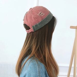 비니 와치캡 여성 챙없는 골무모자 와치캡(레드) 챙 모자 없는 티오 레옹 골무 빈티지