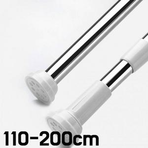 초튼튼 옷걸이 110-200cm 압축봉 JT 스프링 커튼