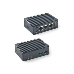 3Gbps 이더넷 포트가 있는 FriendlyElect Nanopi R5S 미니 라우터 OpenWRT, RK3568 Soc 기반의 IOT NAS 스마트 홈 게이트웨이 지원 Linux Ubuntu(CNC 메탈 케이스 포함)