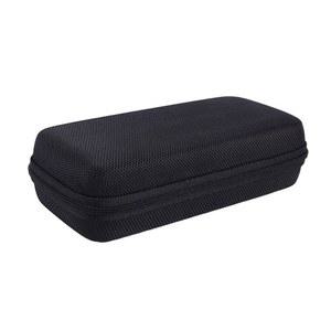 하드 케이스 보관함 충격 방지 마이크 방수 휴대용 파우치 블랙 18.5 * 9 4.5cm