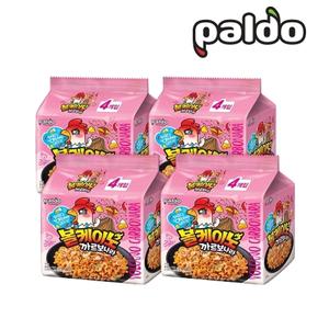[팔도]볼케이노 까르보나라 볶음면(4개입) x 4개