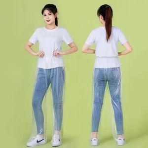 레인팬츠 남여 바지발까지 우비바지 10P 일회용