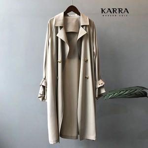 [카라]KARRA  77까지 드레이프트렌치코트 A4S0703_P357689387