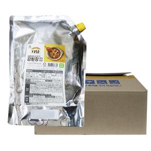 백설 다담 강된장 찌개양념 2kg 6개 1박스