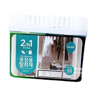스탠드 옷장 탈취제 녹차숯 300ml 1P 옷장용 냄새제거 (WFGX8LN)