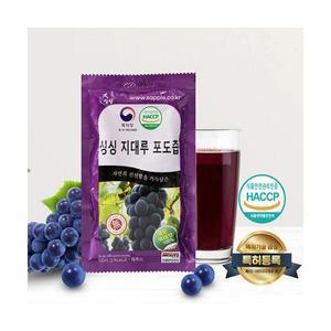 100% 천연 포도즙 원액 착즙 포도주스 알뜰포장 100ml 60팩 80팩