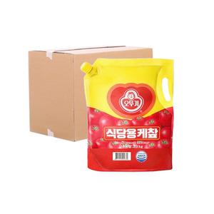 (박스) 오뚜기 식당용케찹 3.3kg 4입