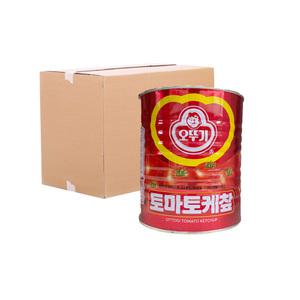(박스) 오뚜기 토마토케찹 덕용 3.35kg 6입