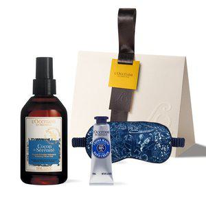 [록시땅](강남점)[기프트] 코쿤 드 세레니떼 릴랙싱 필로우 미스트 100ml 세트 (+수면안대+디럭스 1종)