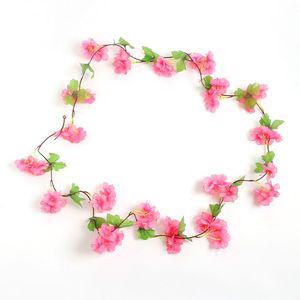 블룸 벚꽃 조화 넝쿨 2p세트핑크