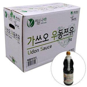 [셀러허브 패션][JHQSUQOQ_52EN]가쓰오 우동 쯔유 1.9KG 1박스(8입)