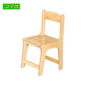 교구샘 어린이 원목 열린 의자 자작합판 높이640 H74-3