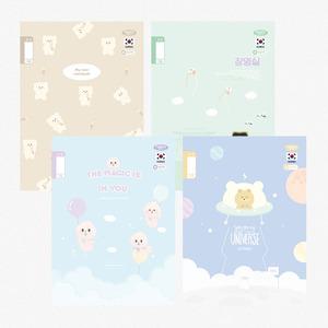 1,000 초등 제본노트 3-6무제 (21줄)10권랜덤