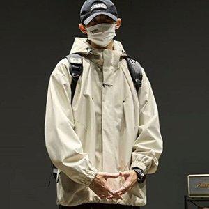 [엄지척]방풍 방수 남성 점퍼 바람막이 후드 겨울 오버핏