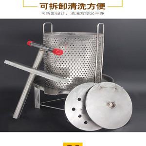 업소용 착즙기 압착기 벌꿀 유압 엑기스 철제/필터백1개 채밀기 포도즙 20키로