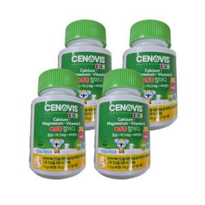 세노비스 키즈 뼈튼튼 칼마디 1.5g 60정 4개