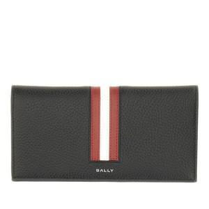 레더 스트라이프 디자인 브랜드 로고 지갑 MLL00Q VT434I921P