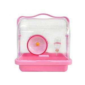 [JH6O76SV_52CM]햄스터집 쳇바퀴포함 AMZ-RJ510(핑크)