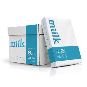 한국)복사용지-밀크(A4/80g/500매x5권)