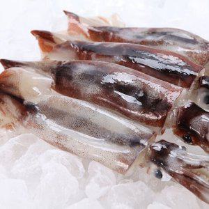 [푸드조아] 손질 통오징어 350g(2미) x 3팩 총 6미