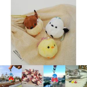 어뮤즈 뱁새 병아리 오목눈이 새 인형 키링/열쇠/고리/가방/걸이/악세사리/캐릭터/귀여운/장식/키홀더/예쁜