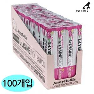 애니홀릭 엘라이신스틱 (연어.송어) (100개입) (1박스)