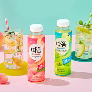 빙그레 따옴 에센셜 330ml 24개 그린애플&카르니틴 / 피치&글루타치온