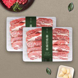 [신세계라이브쇼핑][웰던푸드] 뉴질랜드 PS등급 LA갈비 2kg x 2팩