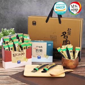 [롯데백화점]남도미향 [바다명가]완도명가 간편찐톳,간편밥다시마혼합선물세트