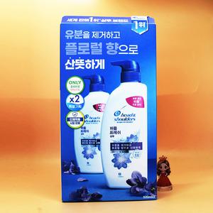 1+1 헤드앤숄더 퍼퓸샴푸 샴푸 520mL + 520mL 셀러도메가능