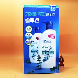 1+1 헤드앤숄더 가려운두피케어 샴푸 520mL + 520mL 셀러도메가능