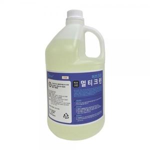 허브크린 멀티크린 4L 유분+오물 배수구 하수구 커피찌꺼기 머리카락제거 유분분해 유분용해
