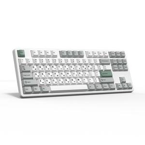 한성컴퓨터 GK797PRO 유무선 기계식 메탈 화이트 (에그스톤 도각)