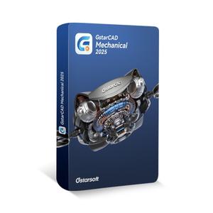 Gstarcad Mechanical 2025 상업용 영구 라이선스 지스타캐드 메카니컬 