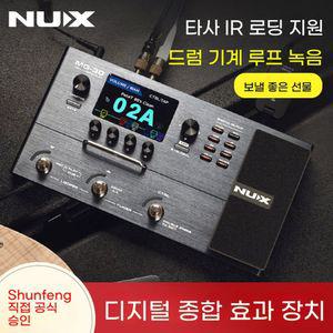NUX MG30 전기 기타 디지털 신디사이저 베이스 드럼 머신 루프 녹음 사운드 카