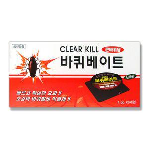 클리어킬 바퀴베이트 큰바퀴용 6개입