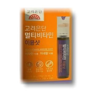 고려은단 멀티비타민 이뮨샷 6개입