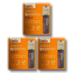 고려은단 멀티비타민 이뮨샷 6개입 3박스