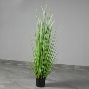 90cm 인조갈대 강아지풀 조화 조화나무 그린 화이트