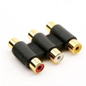 RCA 젠더 F 3열 오디오 엠프 연결 RCA 단자 젠더