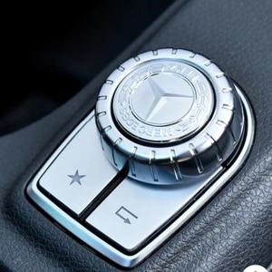 호환 For Benz Mercedes W211 W205 29mm Button C GLA GLC AMG Cover Central W212 Car CLA Multimedia Trim W204 Sticker Knob W213