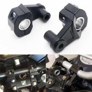 22mm 28mm 오토바이 핸들 바 클램프 라이저 55cm 높이 바 클램프 CRF YZF Enduro 먼지 자전거 용 2 인치 피