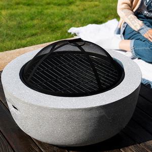 901M 바비큐 그릴 스톤 화로대 60cm 화로구이