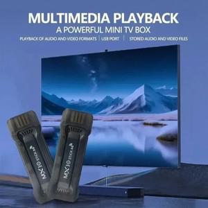 MX10 울트라 HD 4K 안드로이드 TV 스틱 RK3228A 스마트 동글 듀얼 Wifi 1GB H313 쿼드 코어 박스(원격 포함