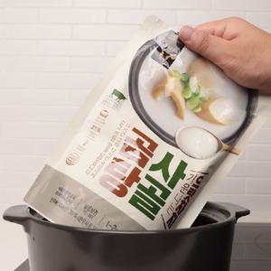 (600g x 10팩) 사골곰탕/스지/청보리/설렁/진한/가정용/물렁/하얀/국물/사골/한우/육수/소머리/고기/영양