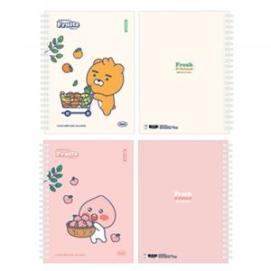 카카오 리틀프렌즈 프루티 인덱스스프링노트L